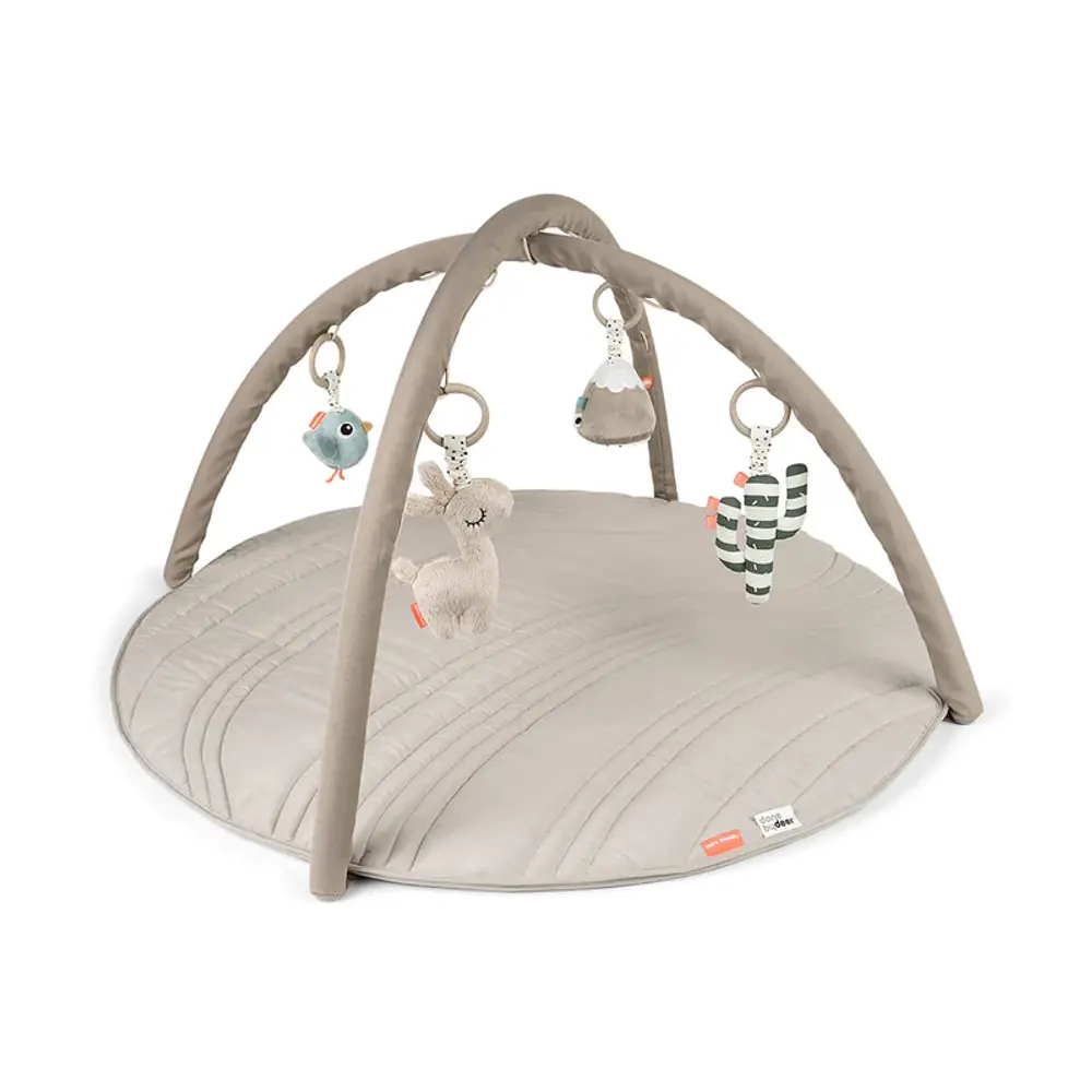 Babygym Med Lekmatta Lalee - Sand | Leksaker - Babyleksaker - Babygym | BabyMode