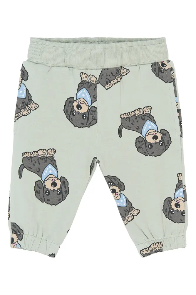 Sofus Sweatpants - Aqua Gray - 80 | Barnkläder - Underdelar - Byxor | BabyMode