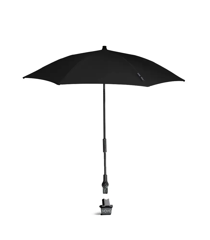 Stokke® Yoyo Parasoll - Black | Barnvagnar - Barnvagnstillbehör - Parasoll & suffletter | BabyMode
