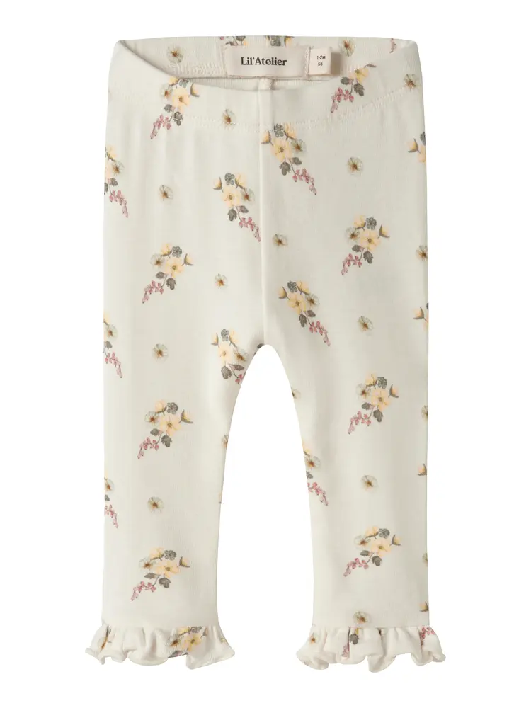 Gayo Slim Leggings - Coconut Milk - 74 | Barnkläder - Underdelar - Leggings | BabyMode