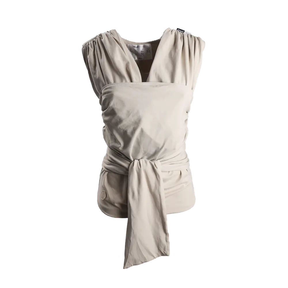 Najell Wrap Bärsjal S - Powder Beige | Baby & Barn - Bärselar & bärsjalar - Bärsjalar | BabyMode