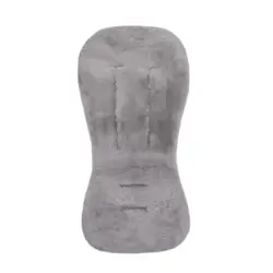 Fårskinn - Grå | Barnvagnar - Barnvagnstillbehör - Barnvagnsdynor | BabyMode