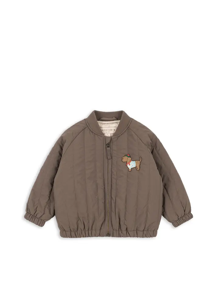 Konges Sløjd Juno Terry Bomber Jacka - Walnut - 5 ÅR