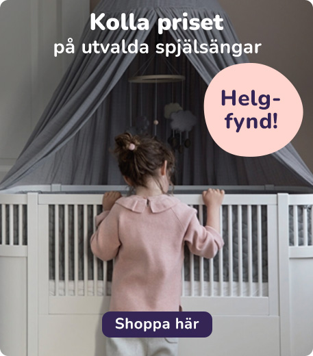 Kolla priset på utvalda spjälsängar