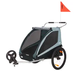 Thule Coaster XT Cykelvagn - Blue | Barnvagnar - Cykelvagnar - Cykelvagn | BabyMode