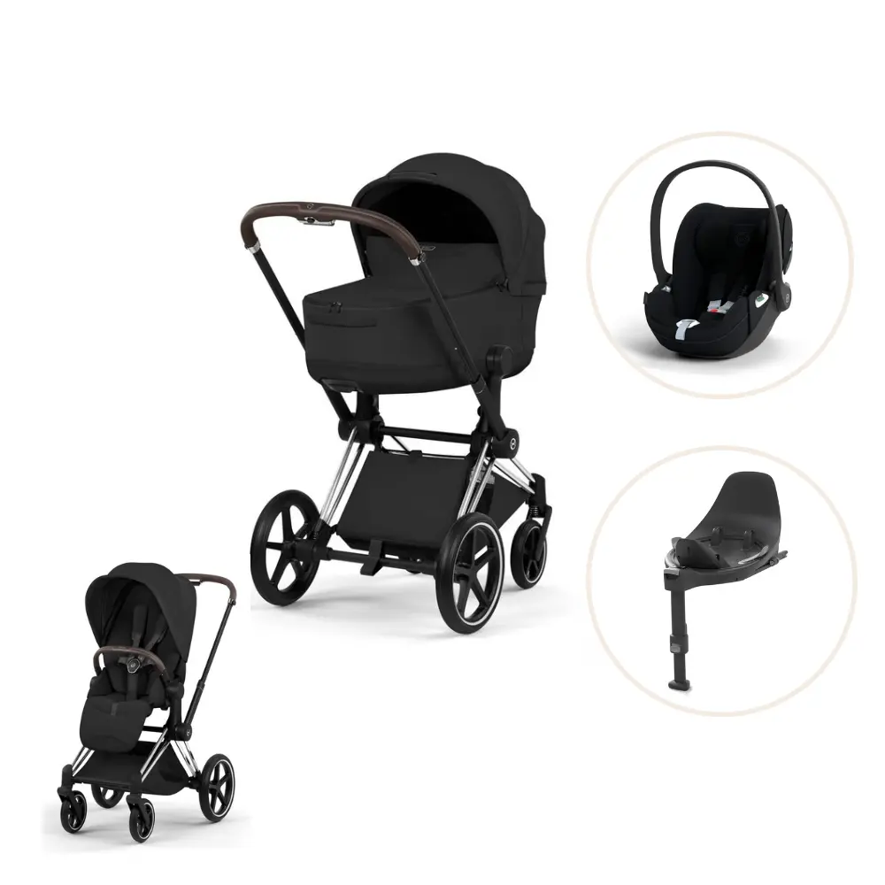 Cybex Priam Style Sittvagn - Sepia Black/Chrome Brown