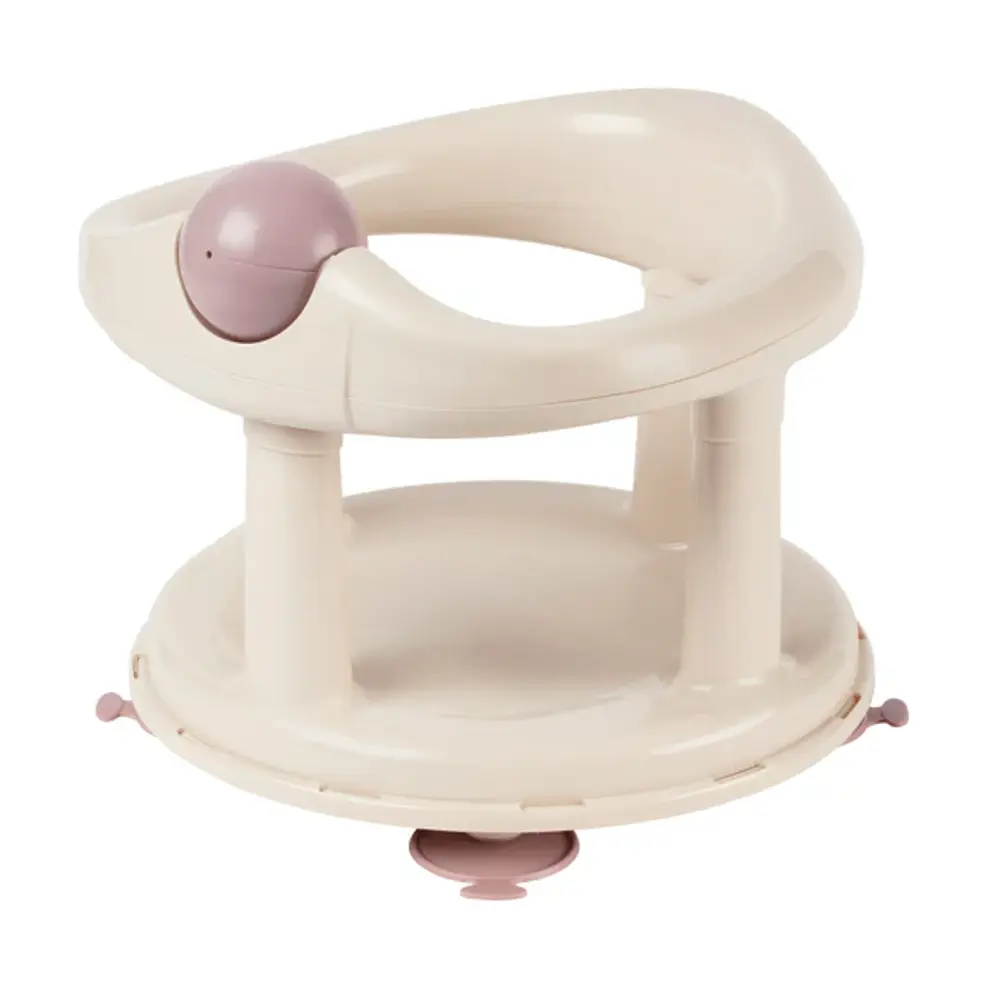 Bebeconfort Swivel Badstol - Beige/Lavendel | Baby & Barn - Sköta - Badkar & badtillbehör | BabyMode