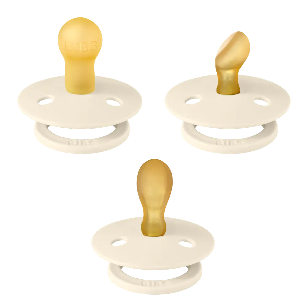 Napp Try-it samling 3-pack 0-6 mån - Ivory | Baby & Barn - Sköta - Nappar | BabyMode