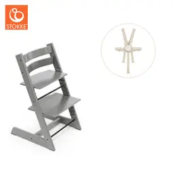 Tripp Trapp inkl. Sele - Storm Grey | Baby & Barn | BabyMode