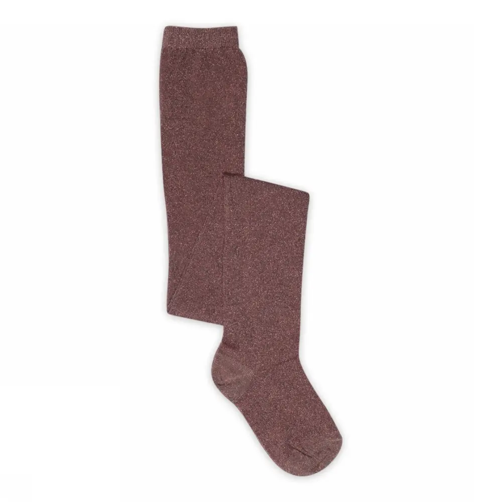MP Denmark Glitterstrumpbyxor - Rose Taupe - 110