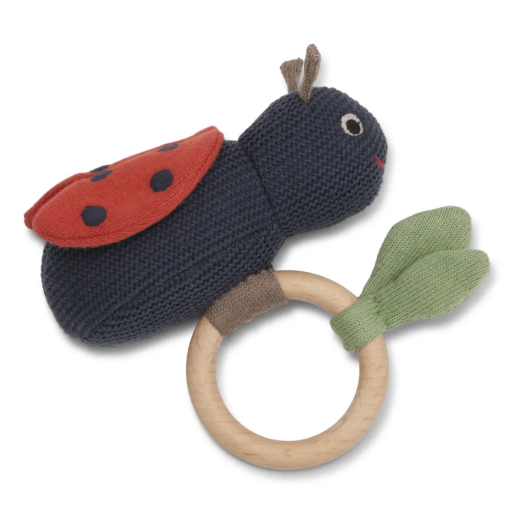 Skallra - Ladybug | Leksaker - Babyleksaker - Bitringar & skallror | BabyMode