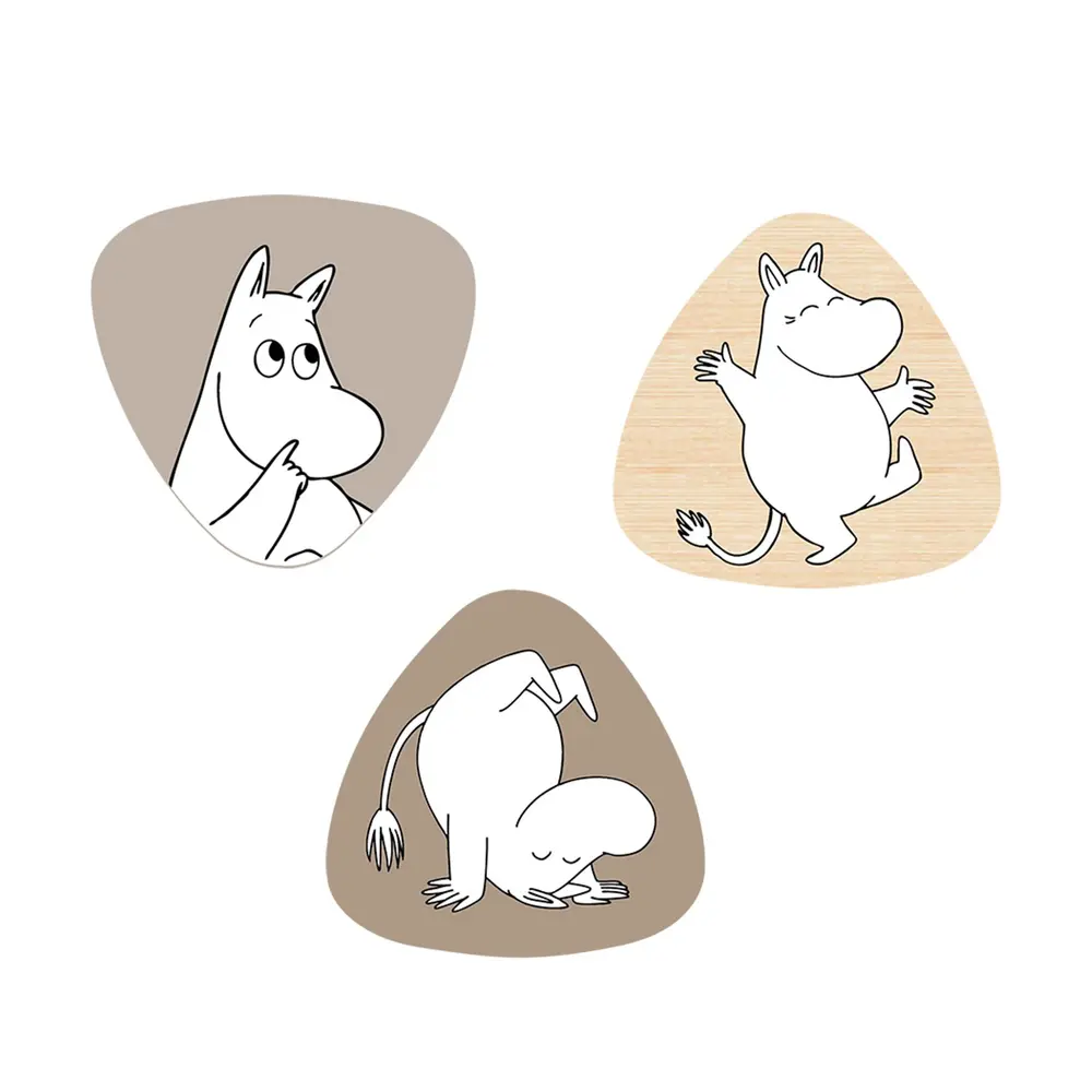 Barbo Toys Mumin Krokar 3-pack | Barnrum - Förvaring - Krokar & kroklister | BabyMode