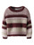 Oline Stickad tröja - Burgundy