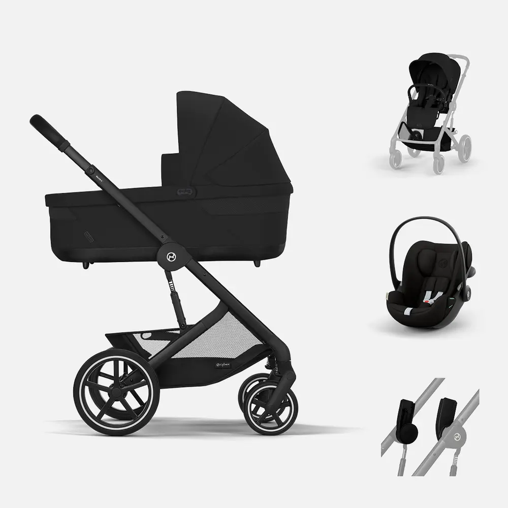 Cybex Balios S Lux 3-in-1 Travel System Cloud G3 - Black