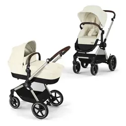 Eos Lux - Seashell Beige/Light Beige | Barnvagnar - Duovagnar - Alla duovagnar | BabyMode