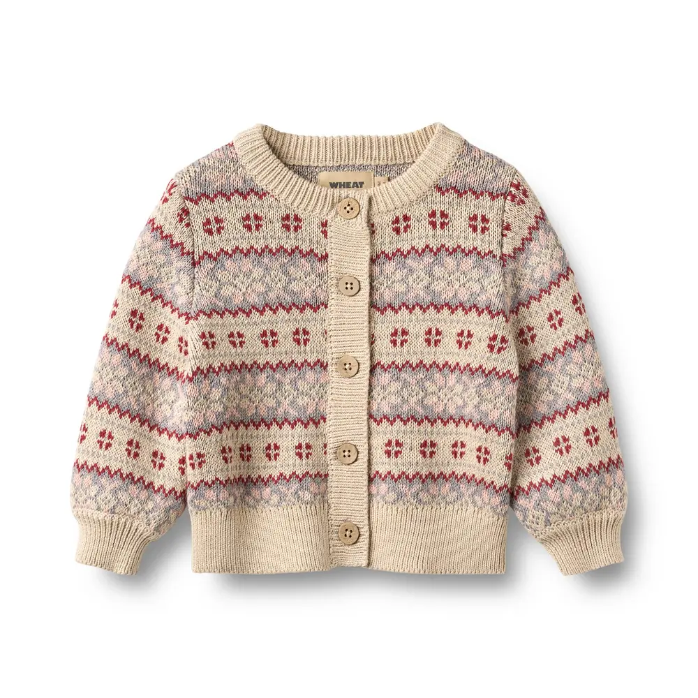 Wheat Vikki Jacquard Kofta - Offwhite - 92
