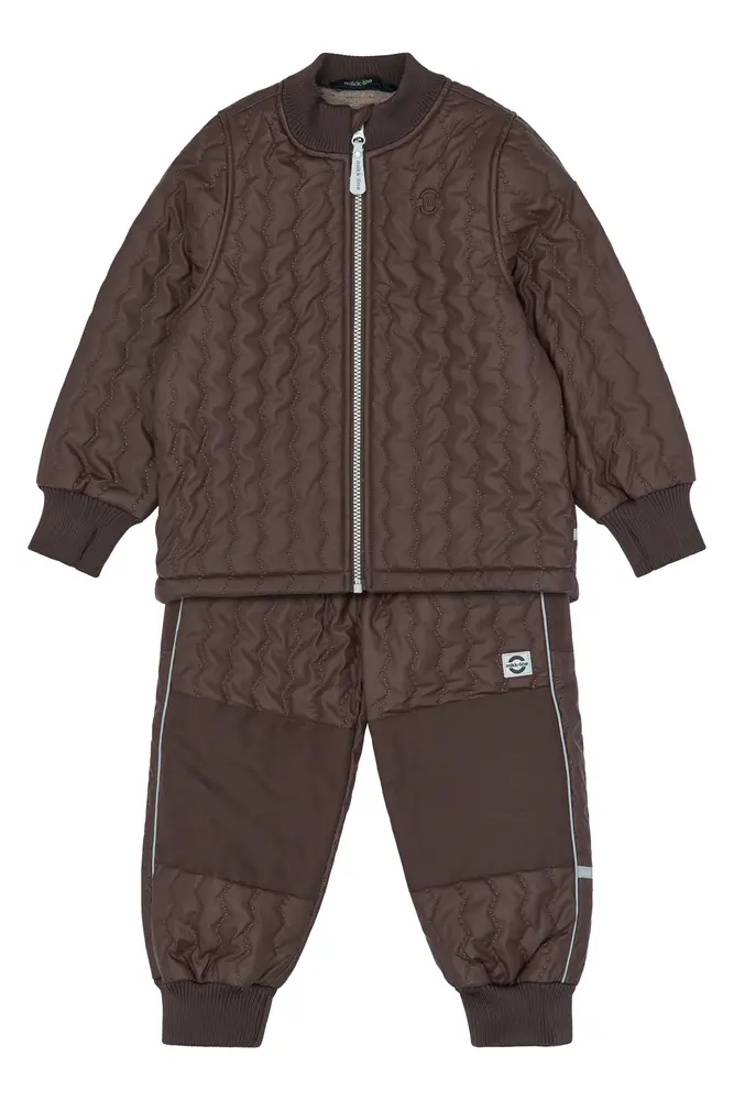 Mikk-Line Fleeceset - Coffee Bean - 74