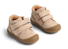 Wheat Lära-gå Skor Ivalo - Coral flowers