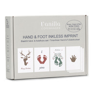 Hand- och fotavtryck 3-pack  Jul