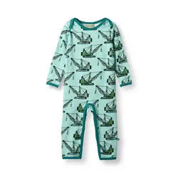 Ulm Jumpsuit - Kranmaskiner - Mint Haven | Kläder - Bodys & overaller - Jumpsuit utan fot | BabyMode