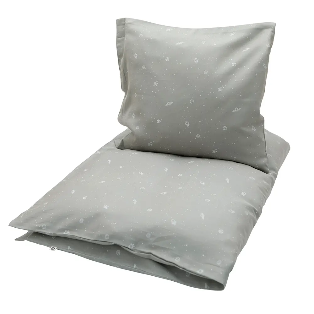 Müsli Cosmos Bäddset Baby - Green/Cream 70 × 100 Cm