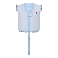 Simväst med rem - Seersucker - Ladybug - Blue