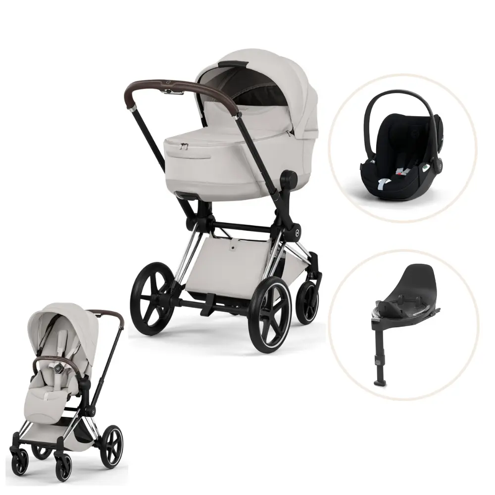 Cybex Priam Style Sittvagn - Sepia Black/Chrome Brown