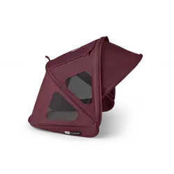 Dragonfly Breezy Sufflett - Dark Cherry | Barnvagnar - Barnvagnstillbehör - Solskydd & suffletter | BabyMode