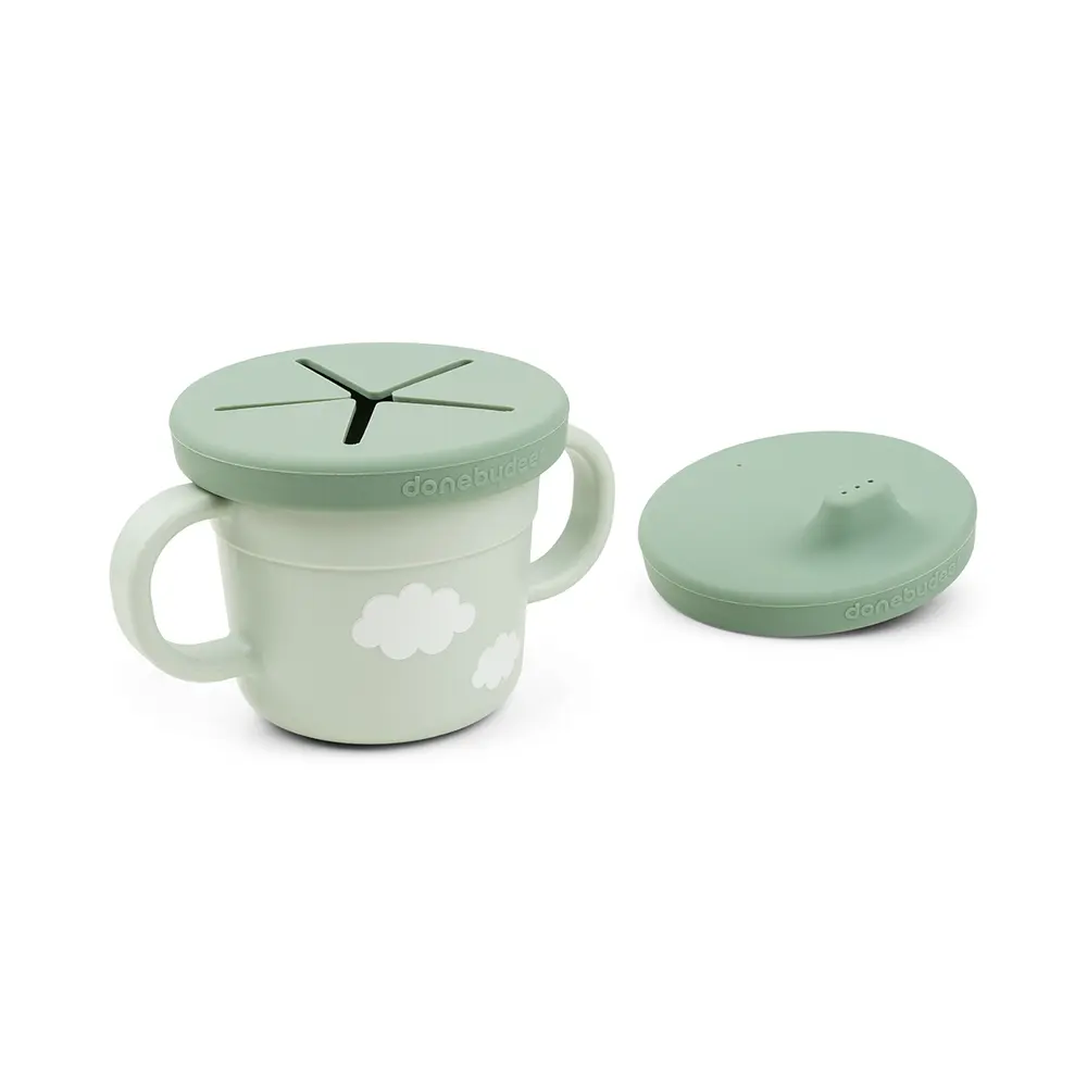 Snack- & Pipmugg - Croco Green | Baby & Barn - Äta - Barnserviser | BabyMode