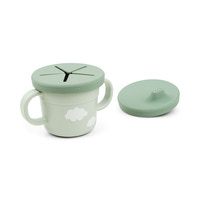 Snack- & Pipmugg - Croco Green