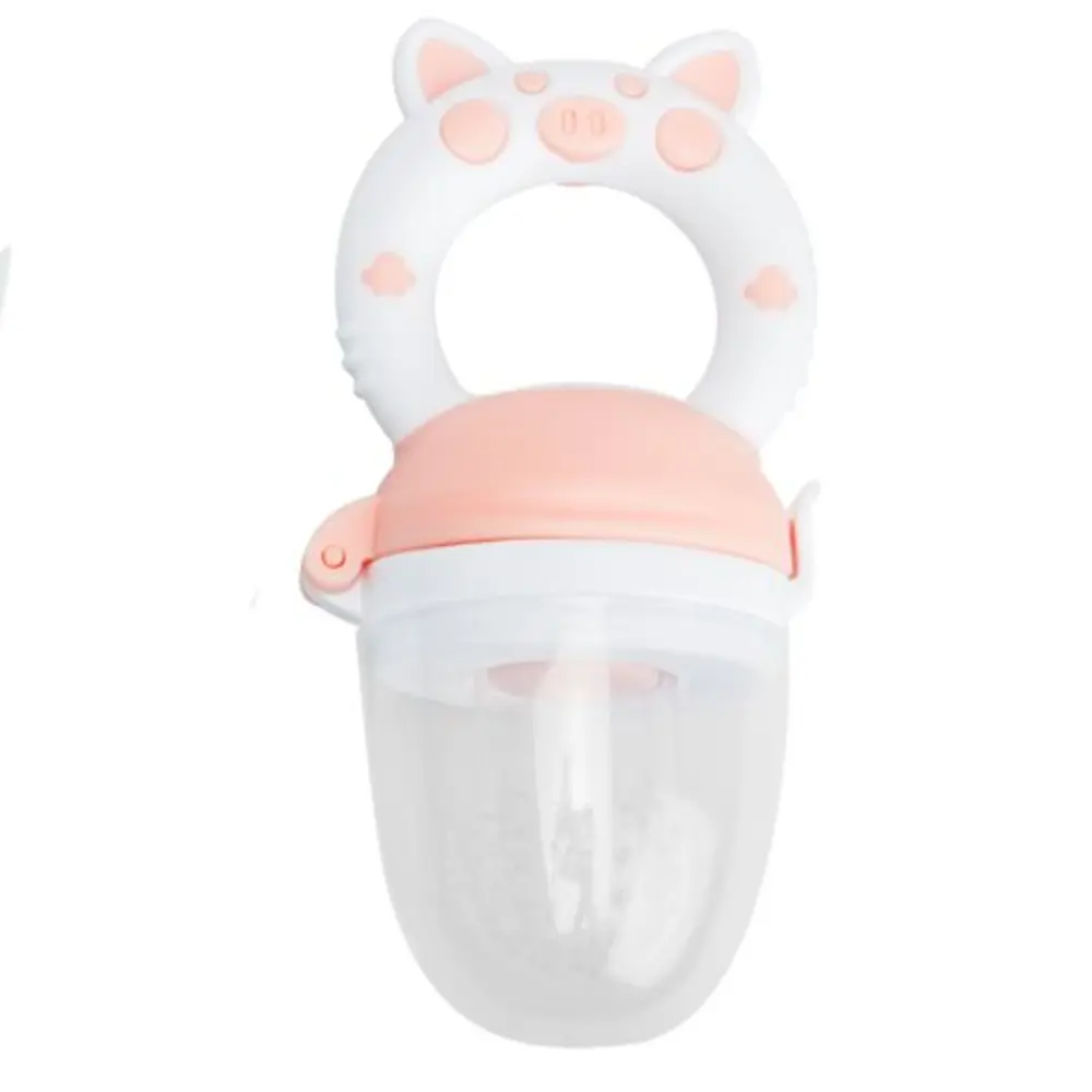 Magni Smaknapp Med Mjukt Grepp - Rosa | Baby & Barn - Äta - Smaknappar | BabyMode