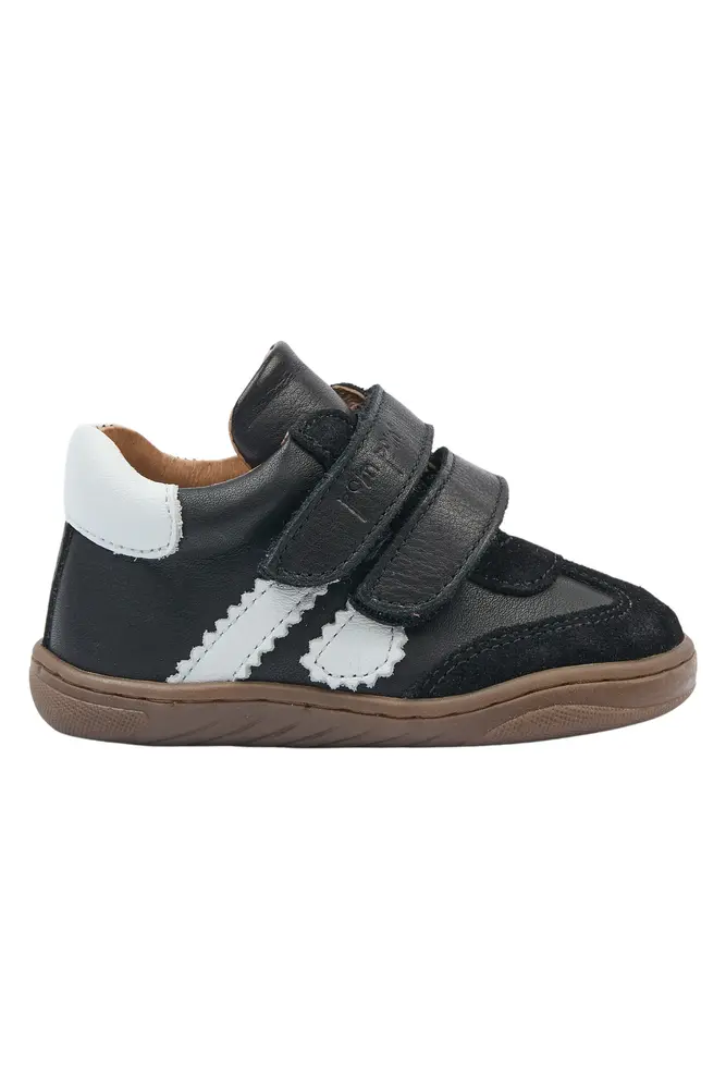 Pride Velcro Barefoot Sneaker - Black Beauty - 23 | Barnskor - Sneakers - Sneakers med kardborre | BabyMode