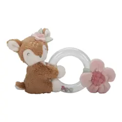 Ringskallra Forst Friends - Rosa | Leksaker - Babyleksaker - Bitringar & skallror | BabyMode