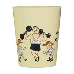 Mugg - Pippi Cirkus Yellow | Baby & Barn - Äta - Barnserviser | BabyMode