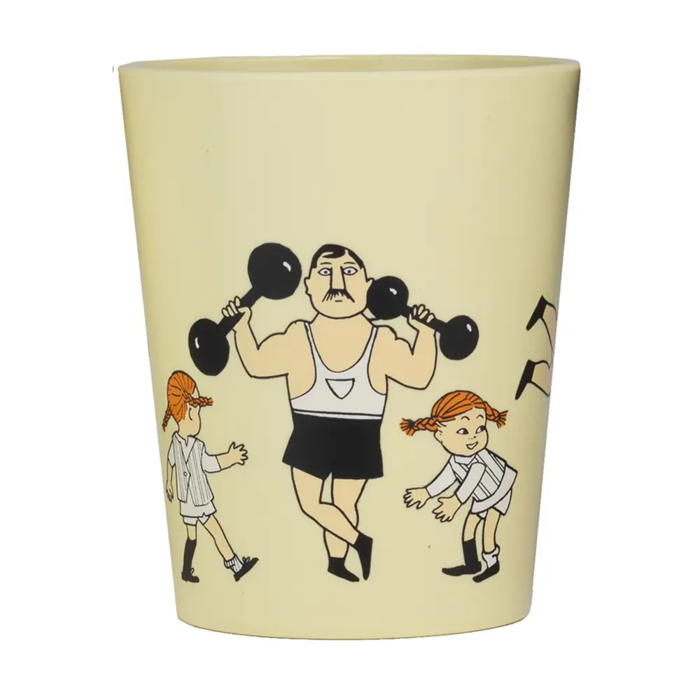 Mugg - Pippi Cirkus Yellow