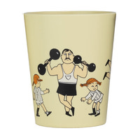 Mugg - Pippi Cirkus Yellow