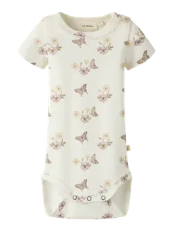 Layo Sna Kortärmad Slim Body - Coconut Milk