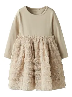 Sykia Tyllklänning - Cement | Kläder - Toppar - Klänningar | BabyMode