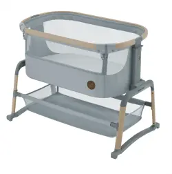 Iora Air - Beyond Grey | Barnrum - Barnsängar & vaggor - Bedside Crib | BabyMode