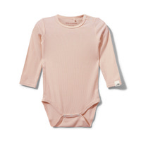 Långärmad Body - Light Rose