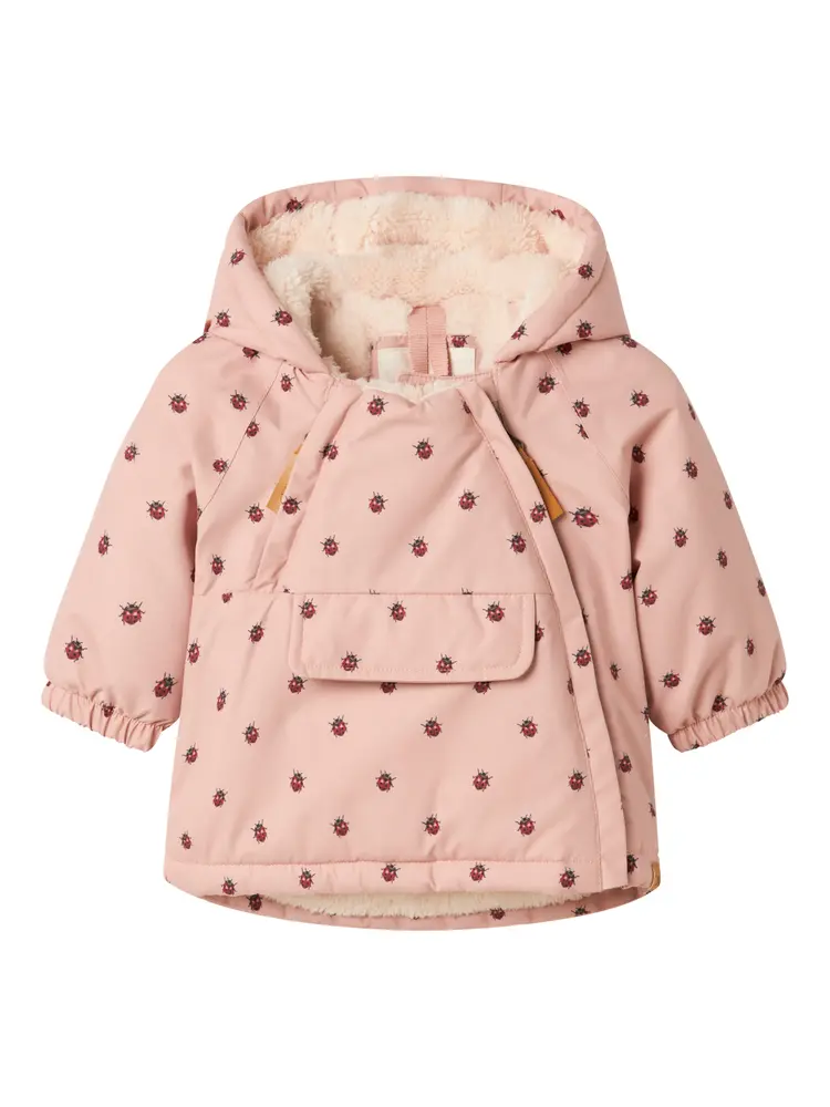 Lil' Atelier Lasnow05 Anorak Vinterjacka - Misty Rose - 68