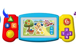 Spelkonsol twist & learn | Leksaker - Babyleksaker - Leksakstelefoner och surfplattor | BabyMode