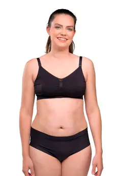 Amningsbh Seamless Svart | Graviditet & Amning - Amning - Amnings-BH | BabyMode