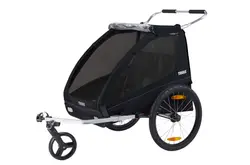 Thule Coaster XT Cykelvagn - Black | Barnvagnar - Cykelvagnar - Cykelvagn | BabyMode