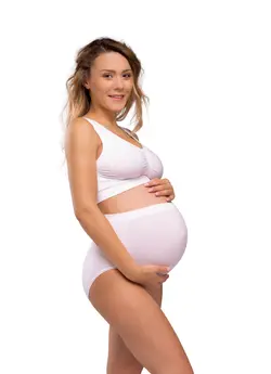 Sömlös Graviditets-BH - Vit | Graviditet & Amning - Amning - Amnings-BH | BabyMode