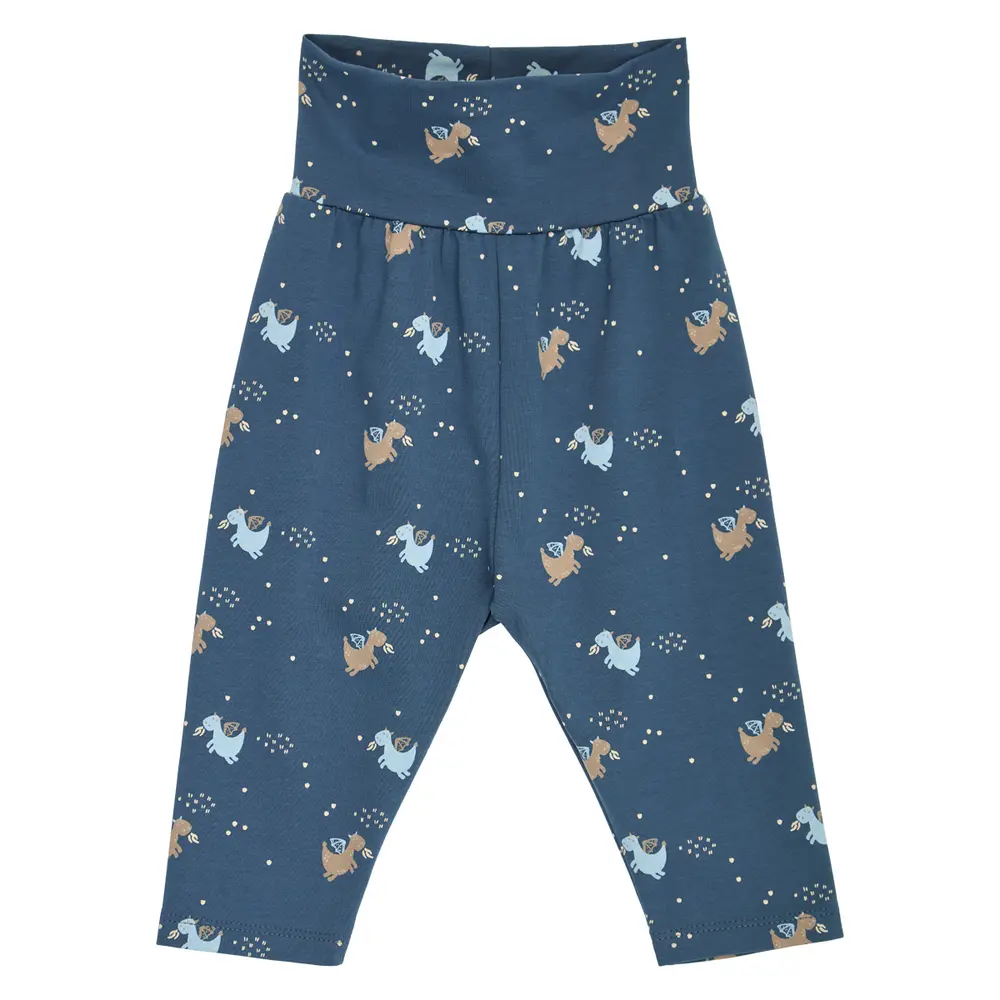 Müsli Storybook Byxor - Navy/Soft Blue/Walnut - 56