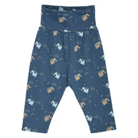Müsli Storybook Byxor - Navy/Soft Blue/Walnut