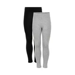 Leggings 2-pack - Black/Grey | Kläder - Underdelar - Leggings | BabyMode