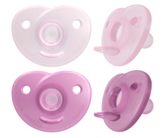 Nappar 2-pack 0-6 m - Rosa