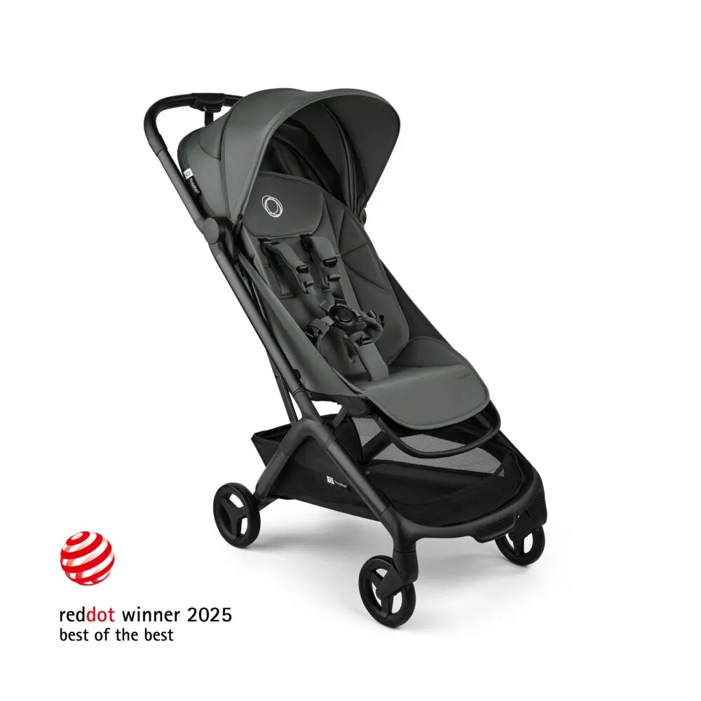 Bugaboo Butterfly 2 Resevagn - Black/Forest Green | Barnvagnar - Resevagnar & sulkys | BabyMode